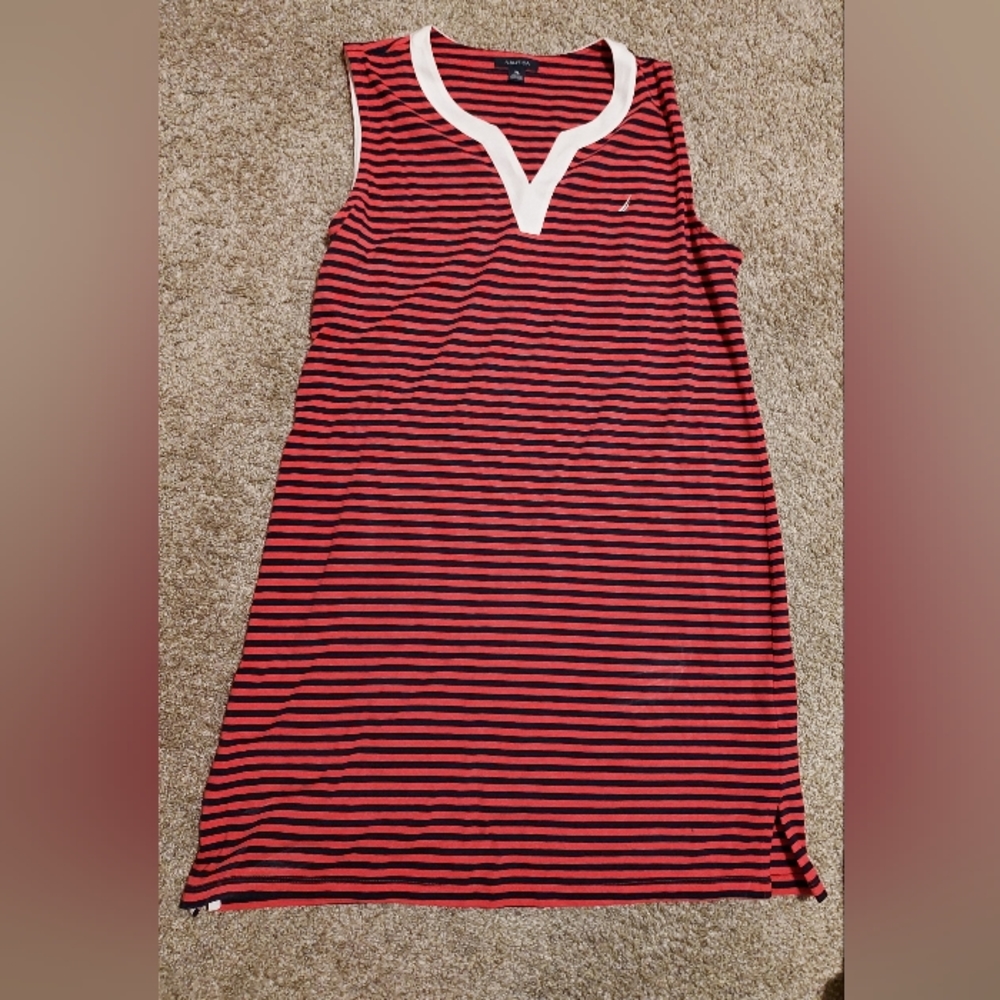 Nautica striped dress